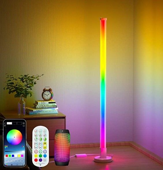 80 CRI LED اتاق خواب گوشه نور محیط با کنترل از راه دور و عملکرد شارژ