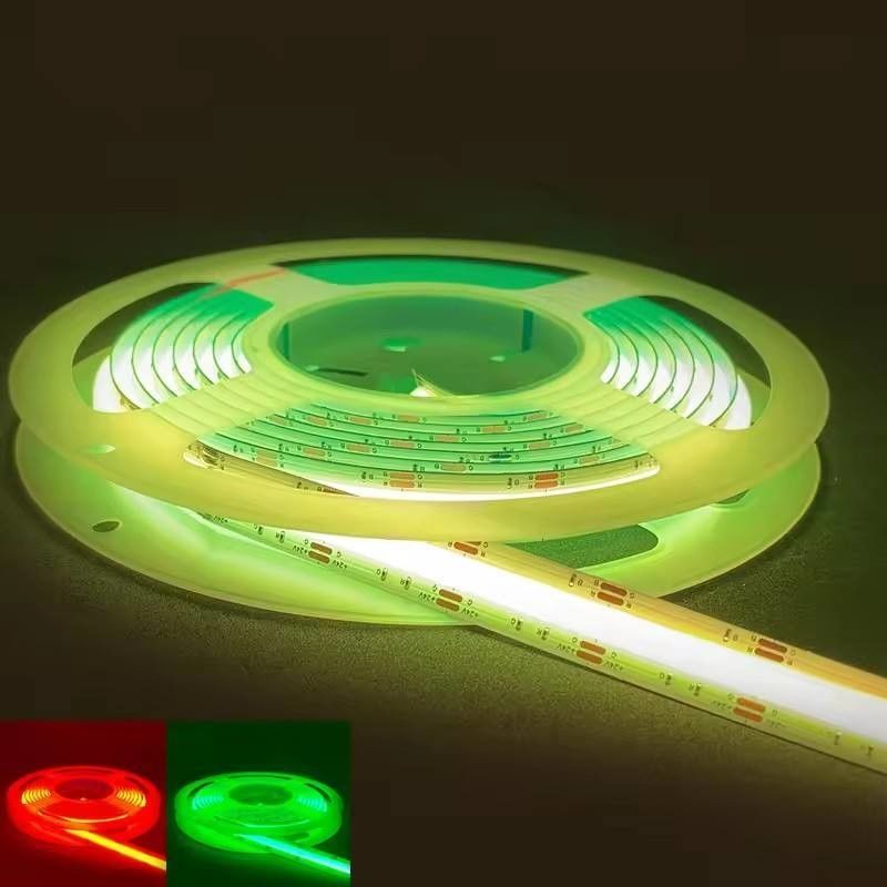 50000 ساعت زمان کار COB LED Strip Light DC 12V 24V سفارشی شده RGB RGBW RGBCCT Strip