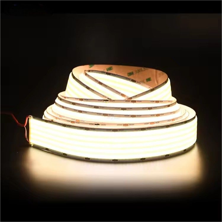 24v 30mm انعطاف پذیر COB چراغ نوار LED با 5 ردیف فوق العاده گسترده 1600LEDs و CRI Ra 90