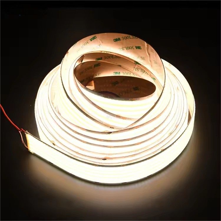 24v 30mm انعطاف پذیر COB چراغ نوار LED با 5 ردیف فوق العاده گسترده 1600LEDs و CRI Ra 90