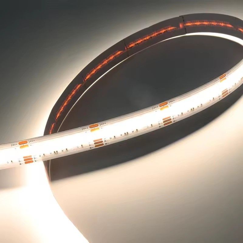 2024 طراحی LED COB Strip Light با پرتو گسترده و شاخص رندر رنگ بالا Ra