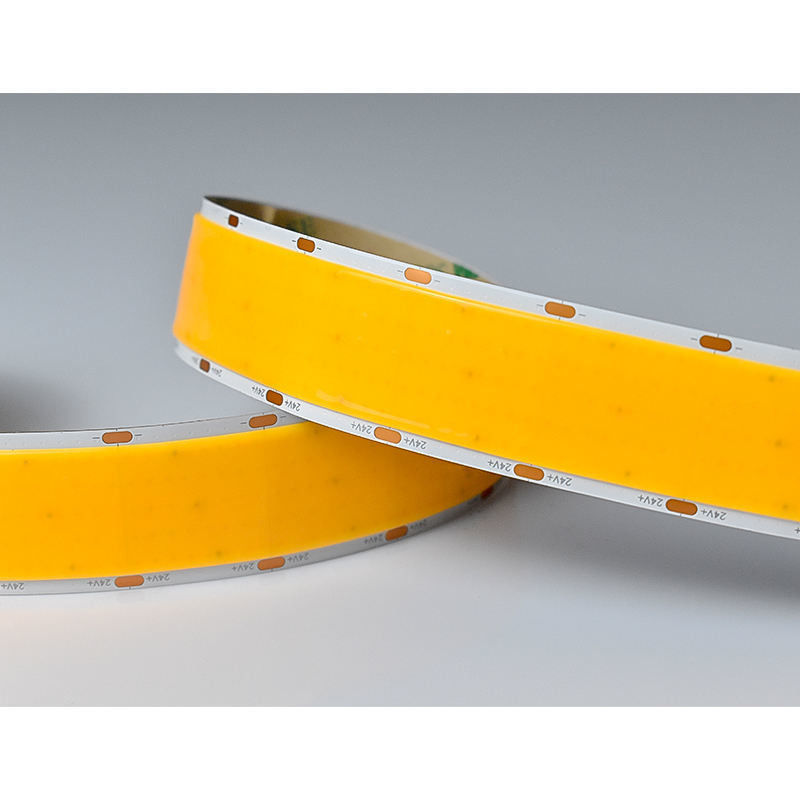 چراغ های فرعی فوق العاده گسترده DC24V 1600leds Cob Led Strip Light 30mm عرض 5 ردیف فوق العاده روشن