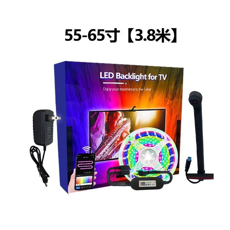 55-65 اینچ الکسا گوگل خانه محیط هوشمند اپلیکیشن وای فای غوطه ور شدن تلویزیون LED Backlights 3.8m 12.5ft ROLL با دوربین