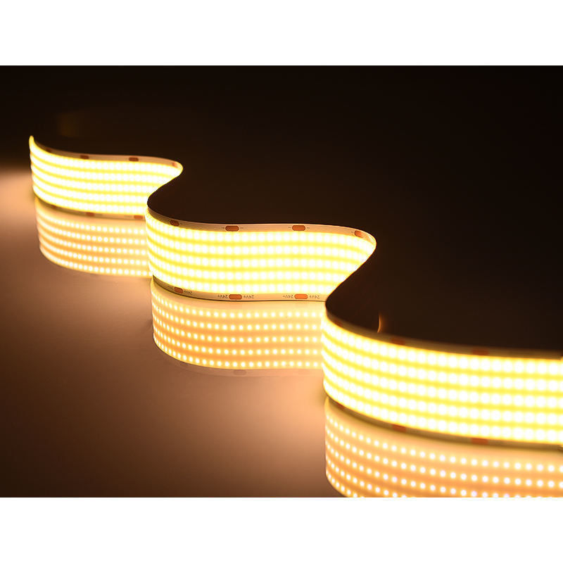 1600LEDs/m COB LED Strip Light برای تزئین منظره 30mm PCB 40W/m وزن 0.05kg