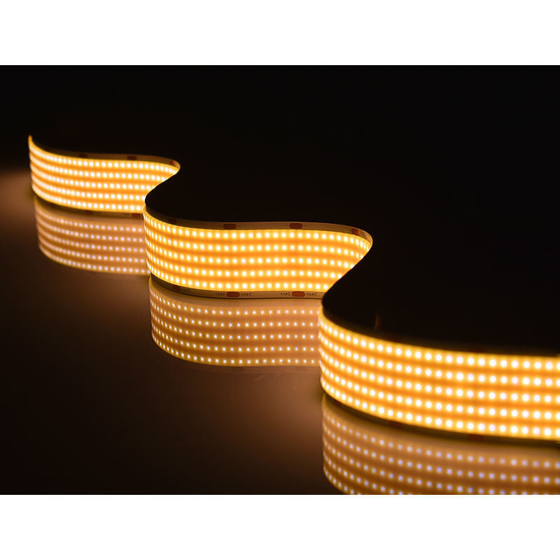 3000K/4000K/6000K دمای رنگ 1600leds / m COB نوار LED برای روشنایی حرفه ای