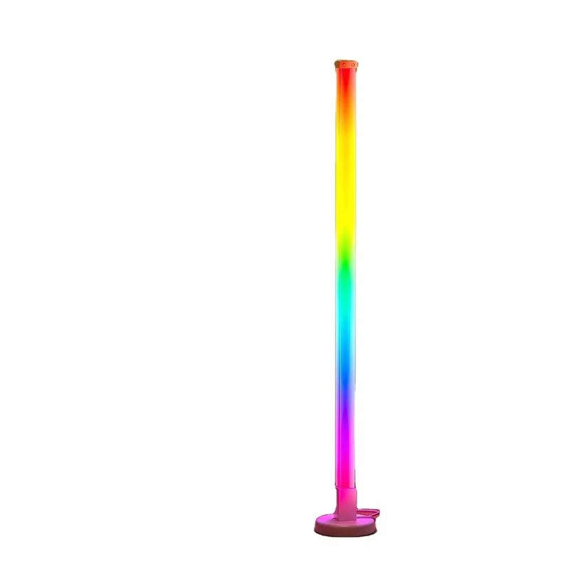 IP44 درجه بندی شده DC5V Magic Music LED Floor Ambient Light Strip با APP و کنترل از راه دور