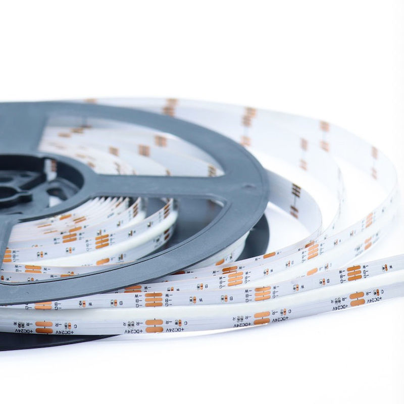 100lm / w لامپ کارایی روشنایی RGBW 784leds Smart COB LED Strip برای تزئینات خانه