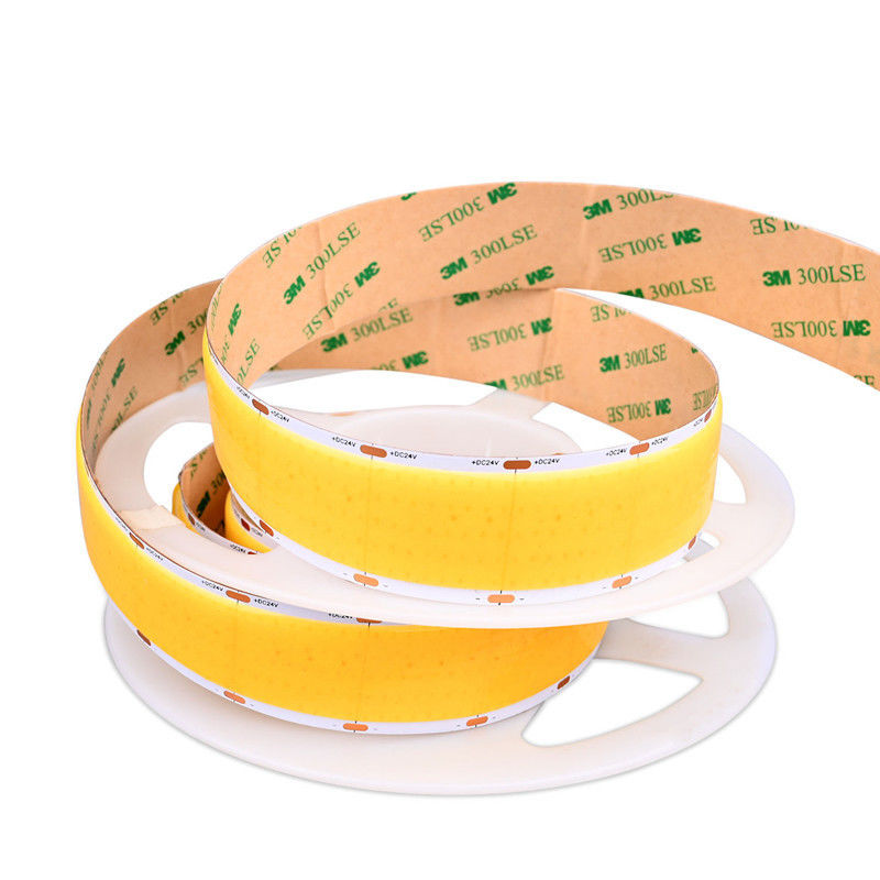 نوار فوق العاده روشن COB LED 30mm عرض 1600Leds در هر متر CRI 90 نور سفارشی