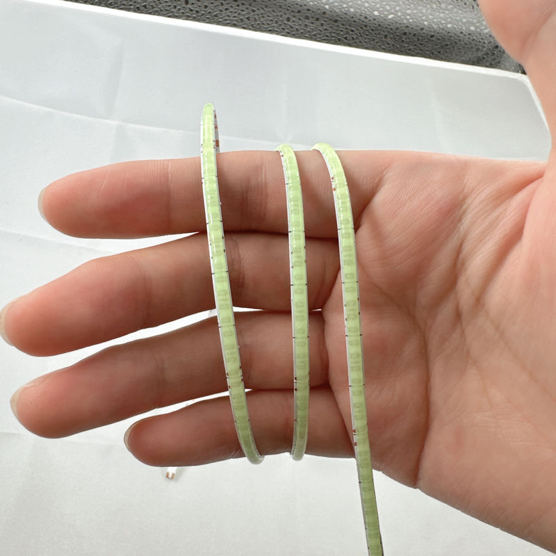 Super Thin 3mm Width Copper PCB Cob Strips Light برای تزئینات اداری در فضای باز