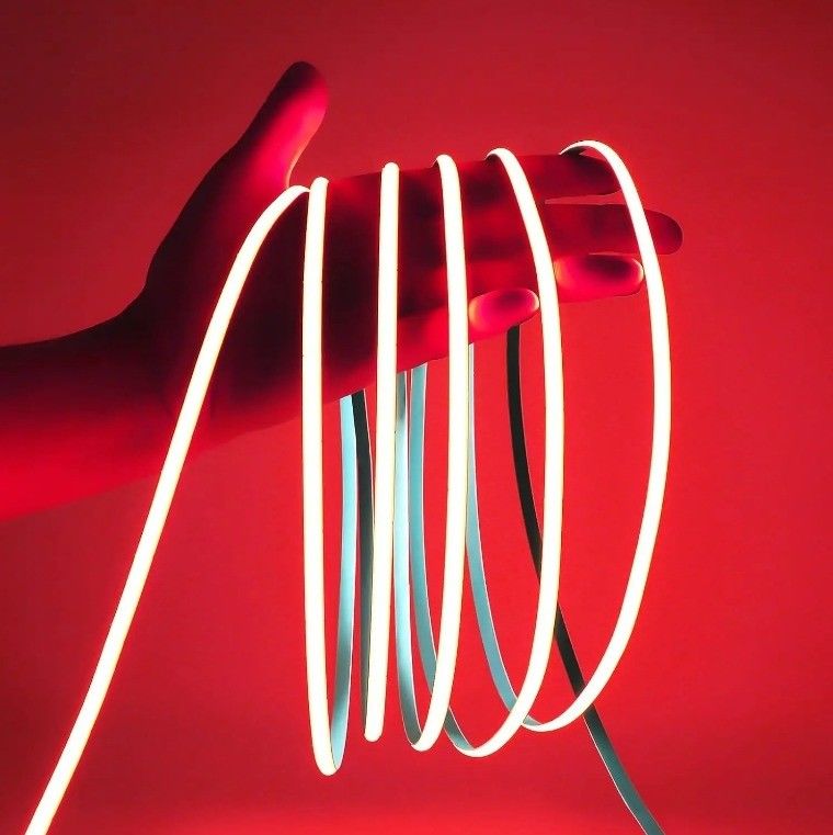 3MM 5MM 8MM 10MM 12V 24V COB LED Strip Light انعطاف پذیر سفید 2700K 3000K 4000K 6500K