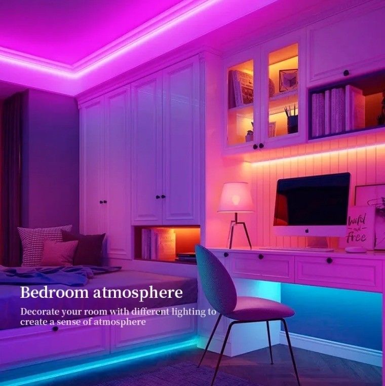 80lm / w 400leds / m Ultra Thin 5V 12V 24V IP20 White COB LED Light Strip 3mm 5mm عرض سفید آبی قرمز سبز FCOB LED Strip